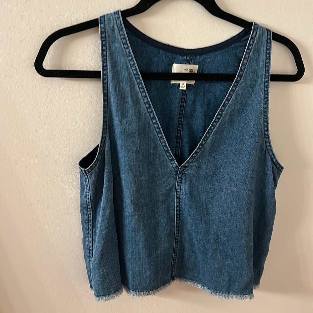 Wilfred denim top